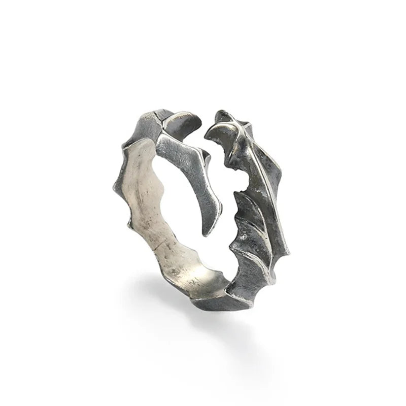 925 Sterling Silver Flame Ring