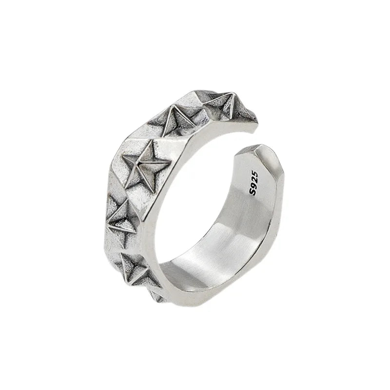 925 Sterling Silver Star Ring