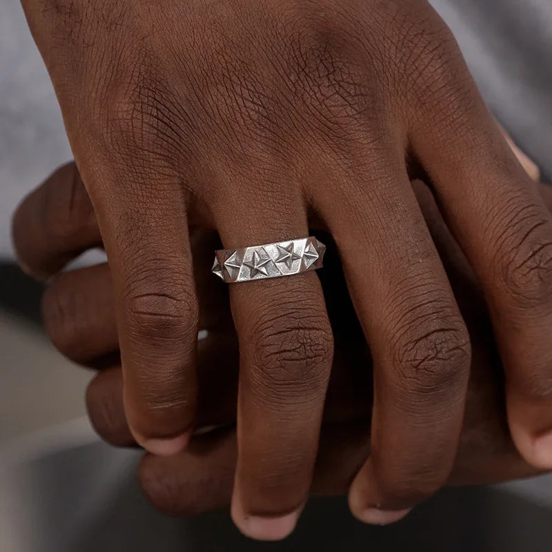 925 Sterling Silver Star Ring