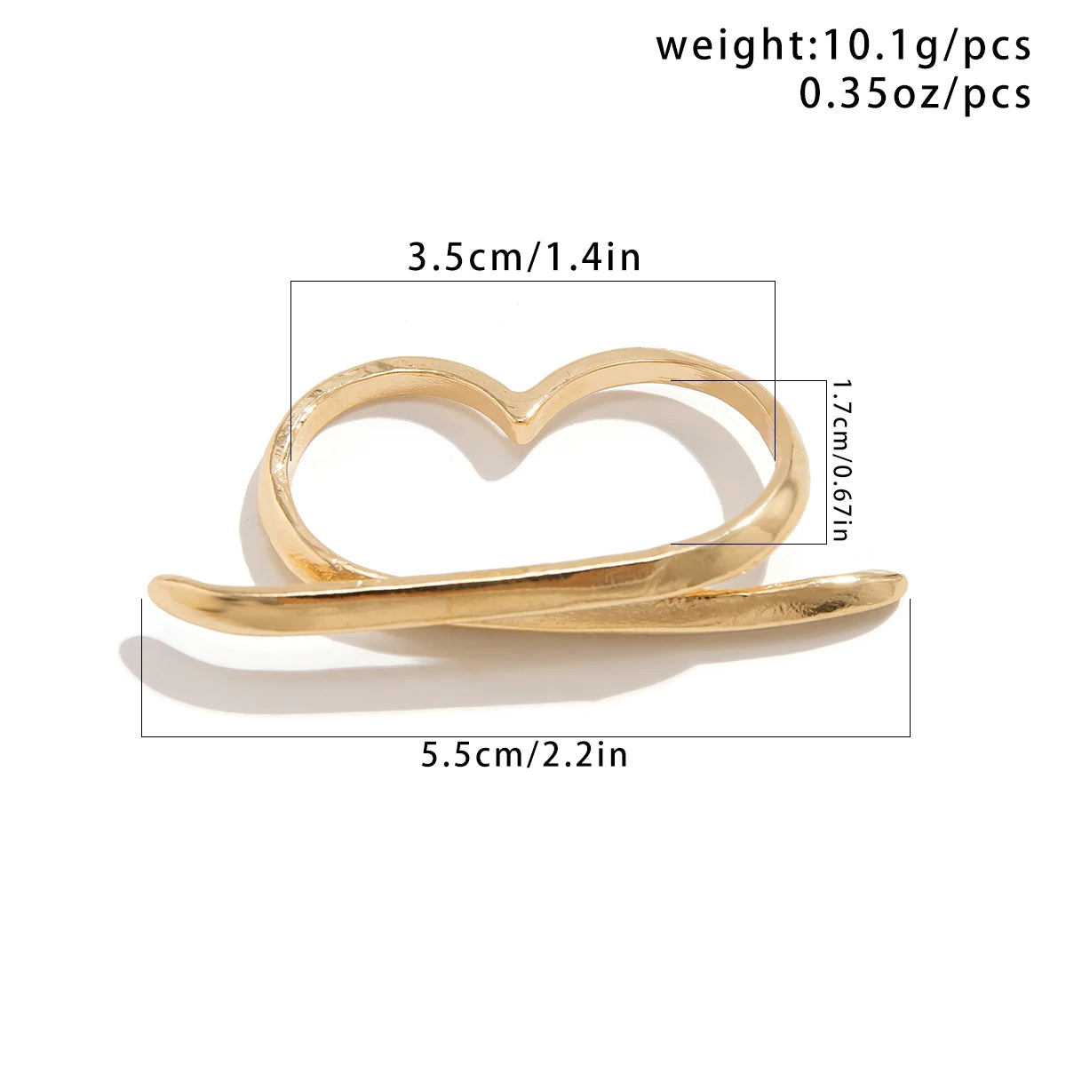 Stainless Steel Double Ring