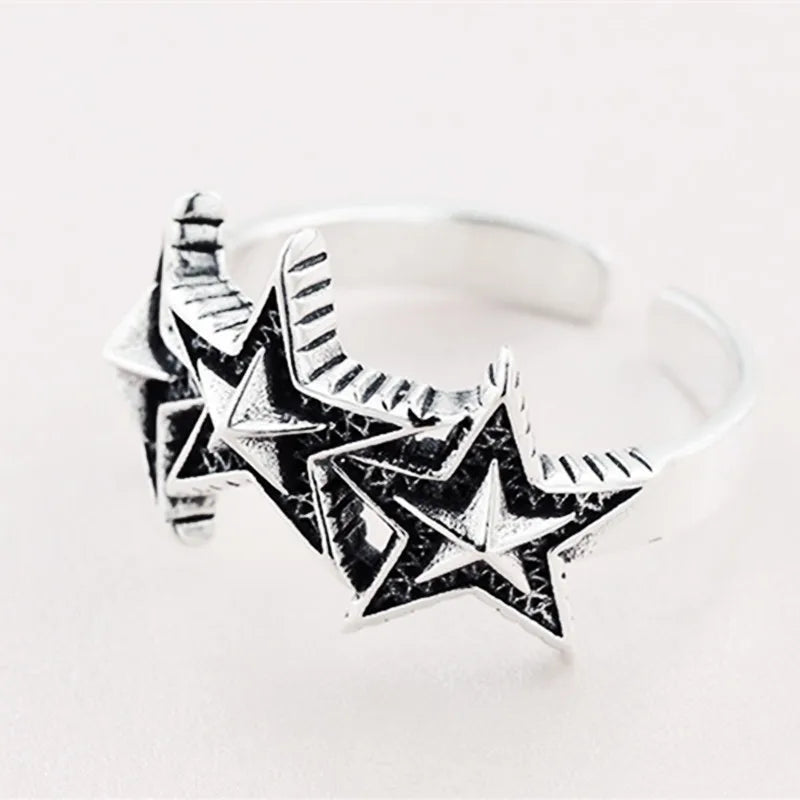 Sterling Silver Star Ring