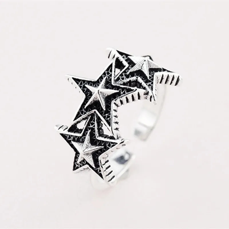 Sterling Silver Star Ring