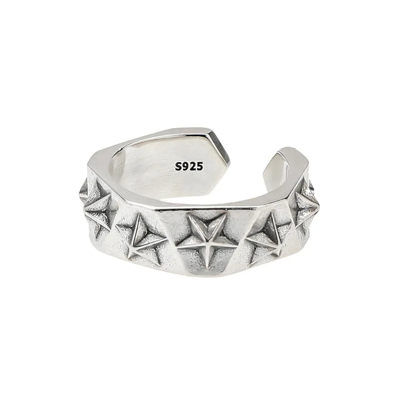 925 Sterling Silver Star Ring