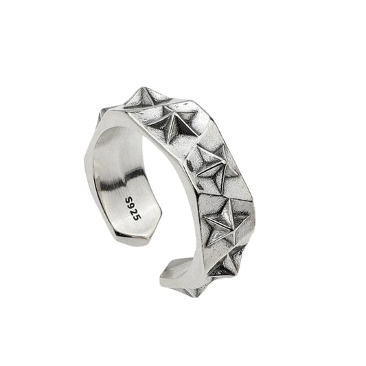 925 Sterling Silver Star Ring