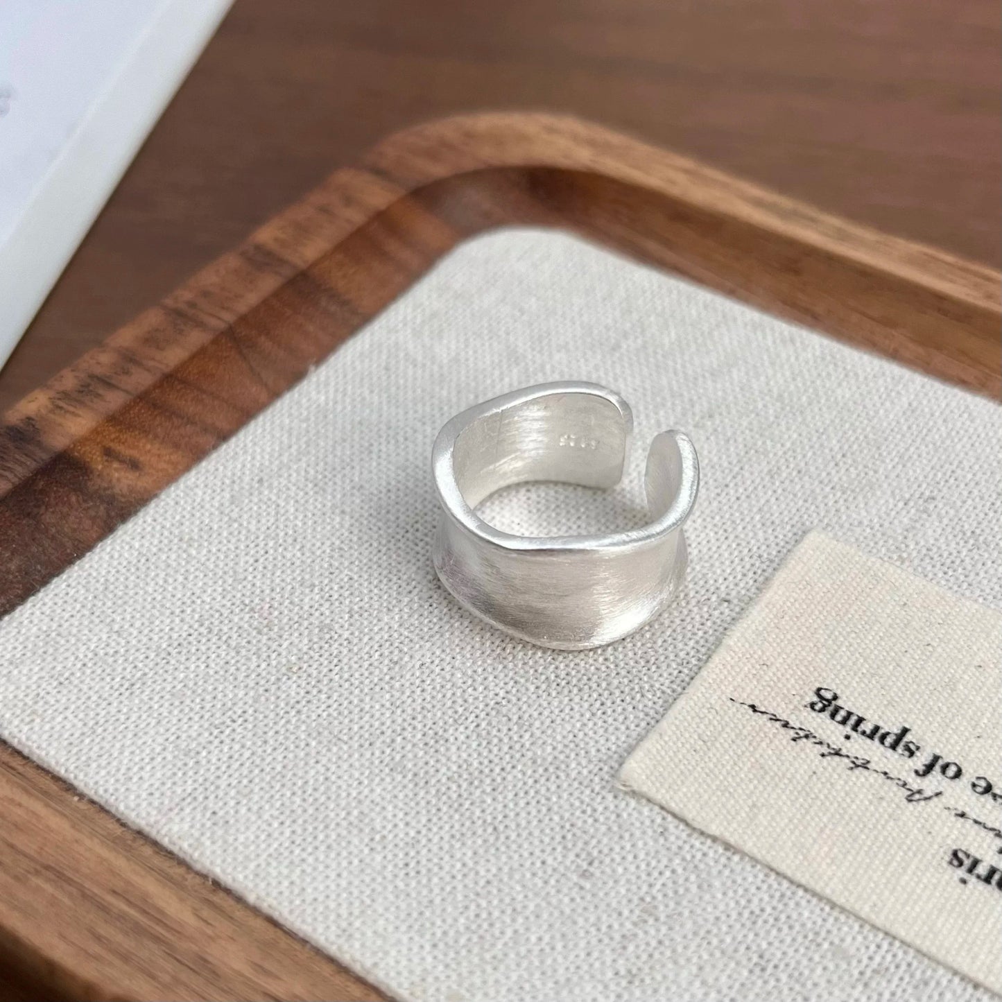 925 Silver Minimalist-Ring