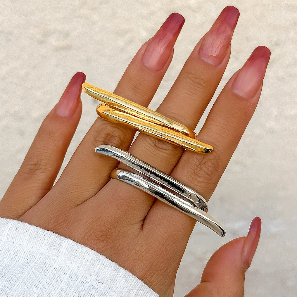 Stainless Steel Double Ring