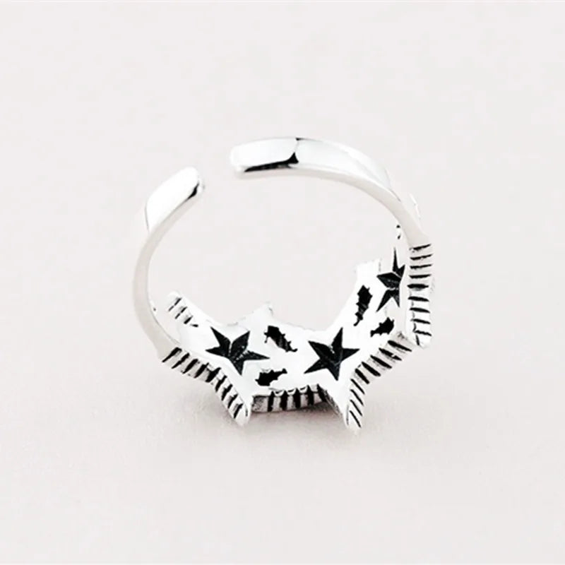 Sterling Silver Star Ring