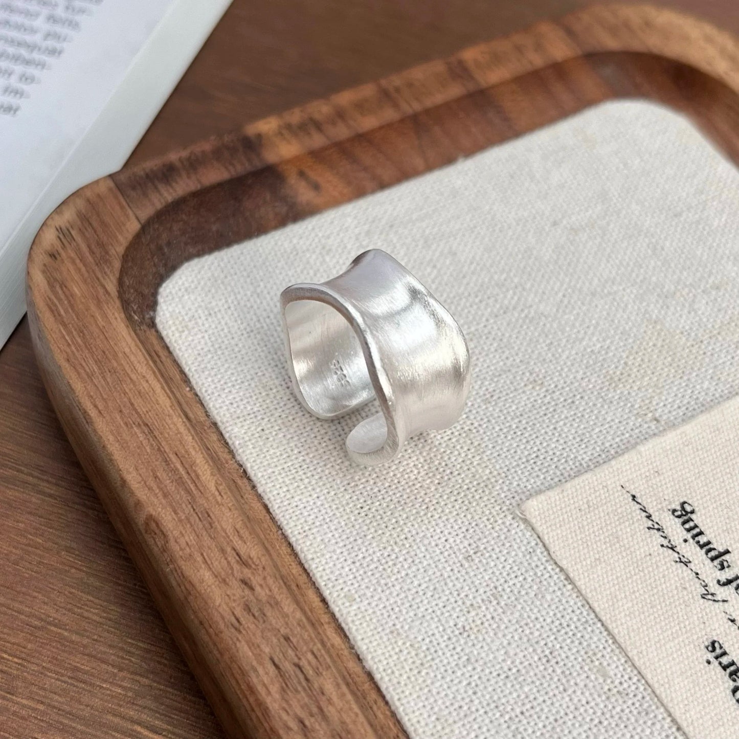 925 Silver Minimalist-Ring