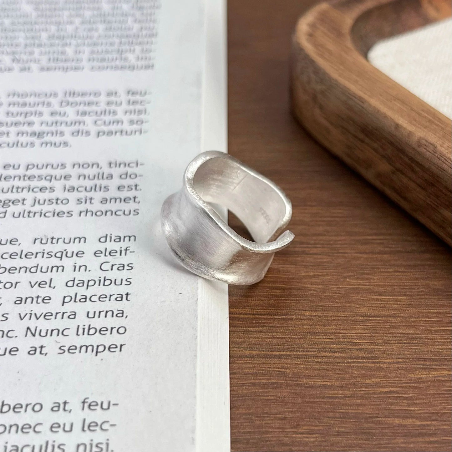 925 Silver Minimalist-Ring