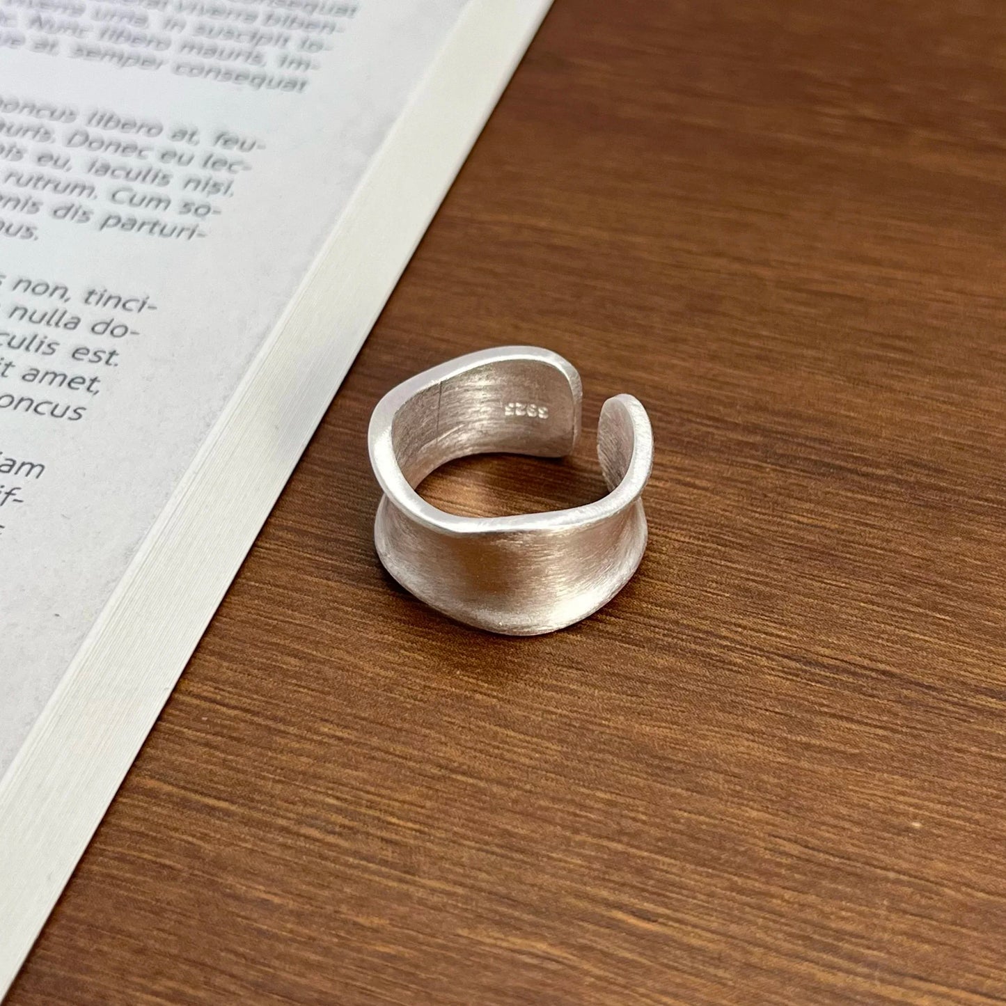 925 Silver Minimalist-Ring