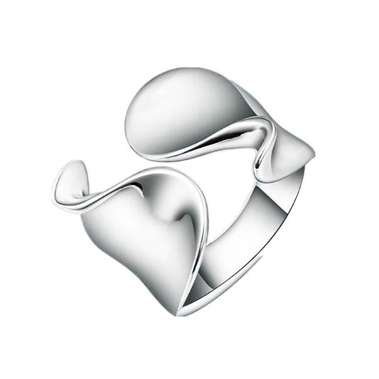 925 Sterling Silver Structure Ring